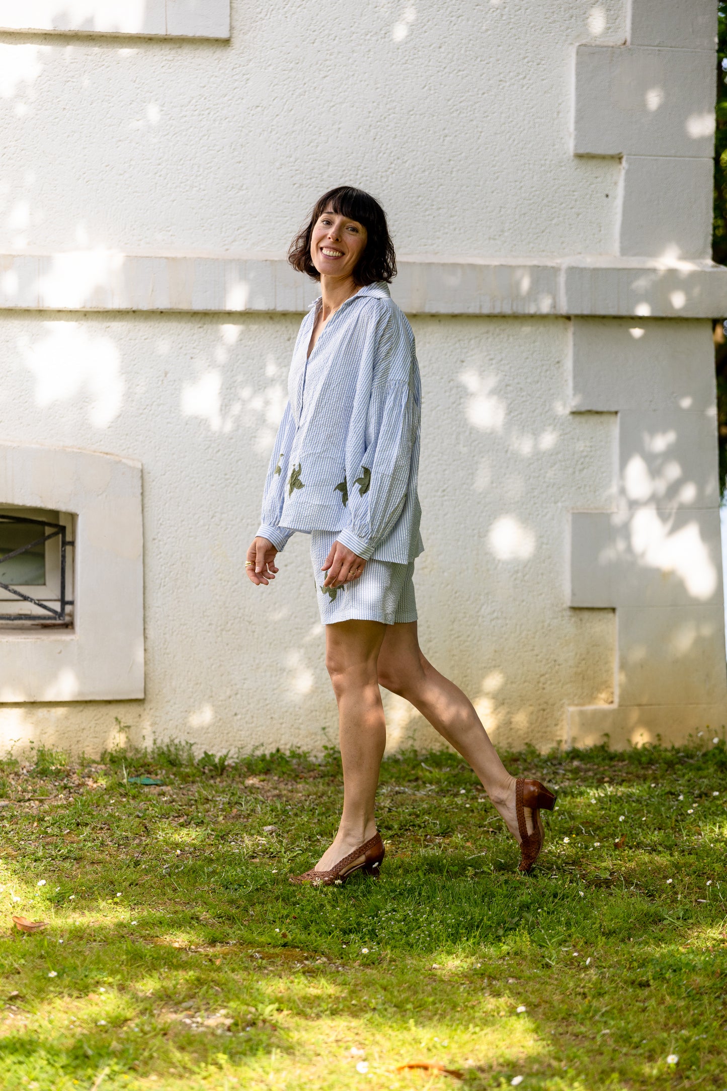 Short mil rayas Lina