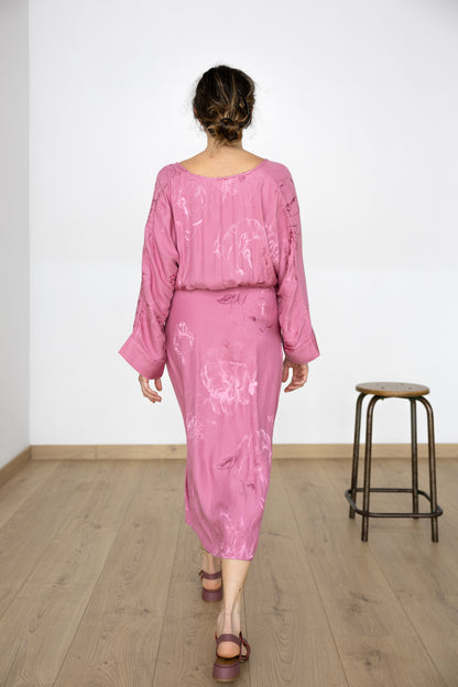 Vestido Silvana brocado