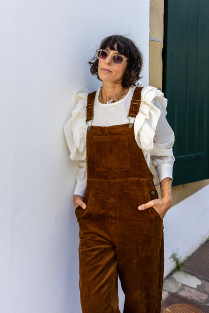 Blusa Carmen crudo