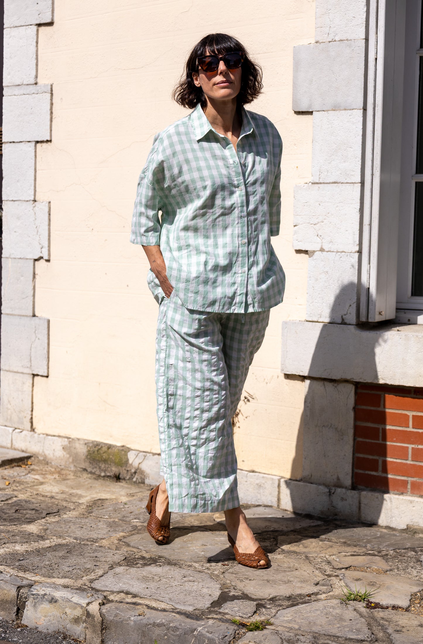 Blusa vichy Joëlle