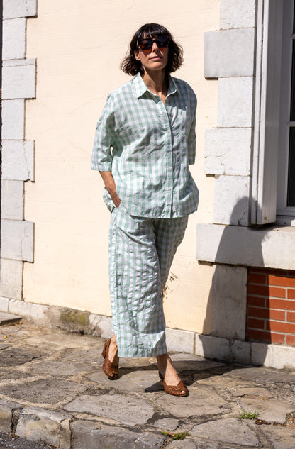 Blusa vichy Joëlle