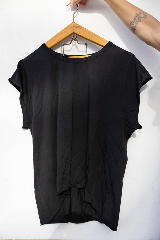 Camiseta algodón Daniela negro