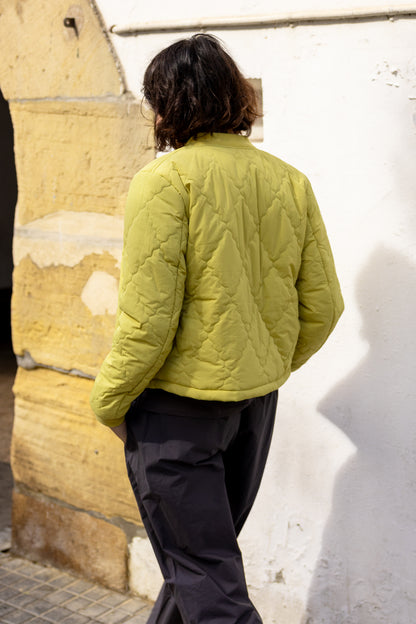 Chaqueta acolchada Ane pistacho