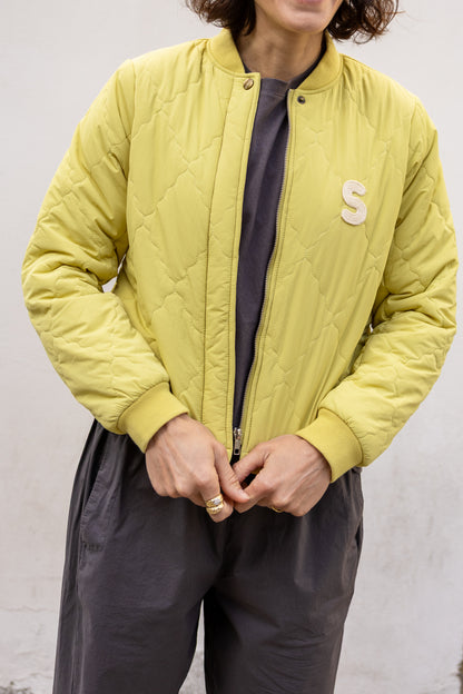 Chaqueta acolchada Ane pistacho