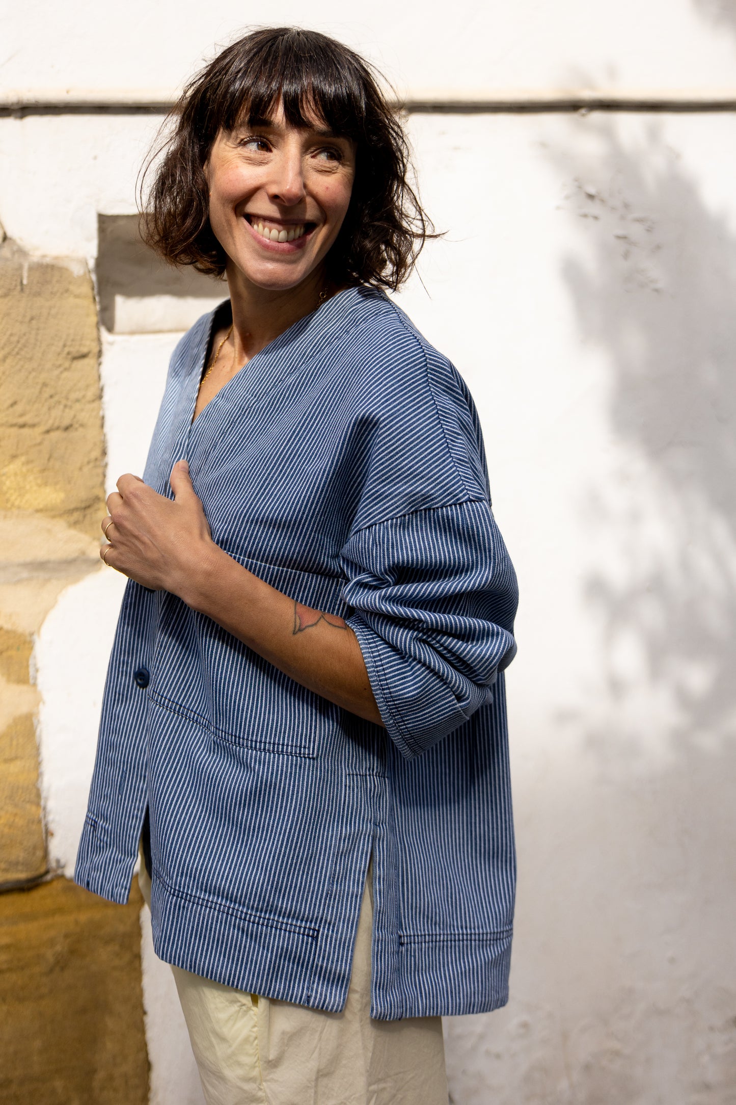 Chaqueta rayas Silvana
