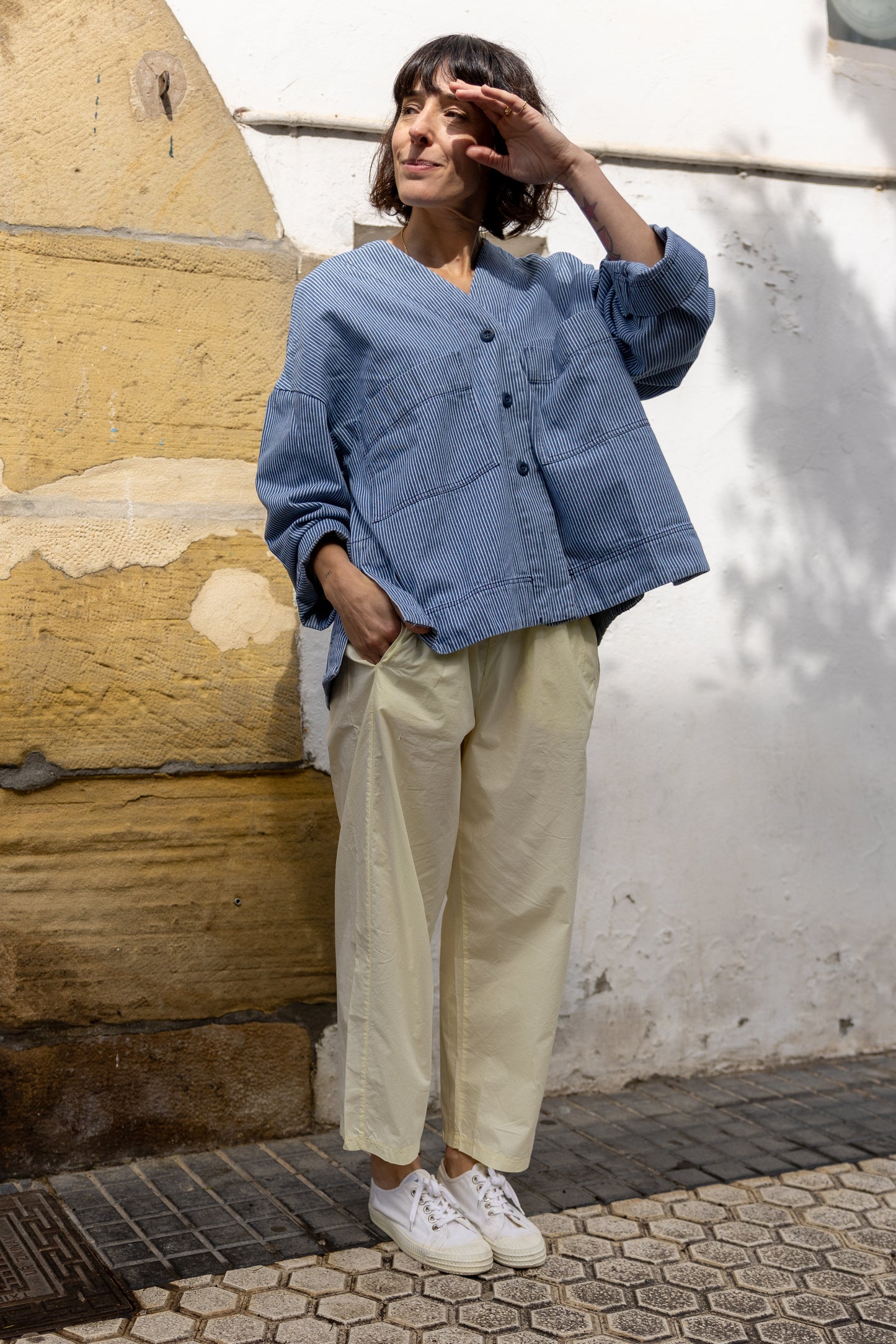 Chaqueta rayas Silvana