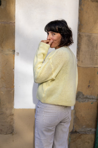 Chaqueta punto Oaia amarillo