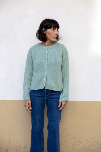 Chaqueta punto Oaia menta