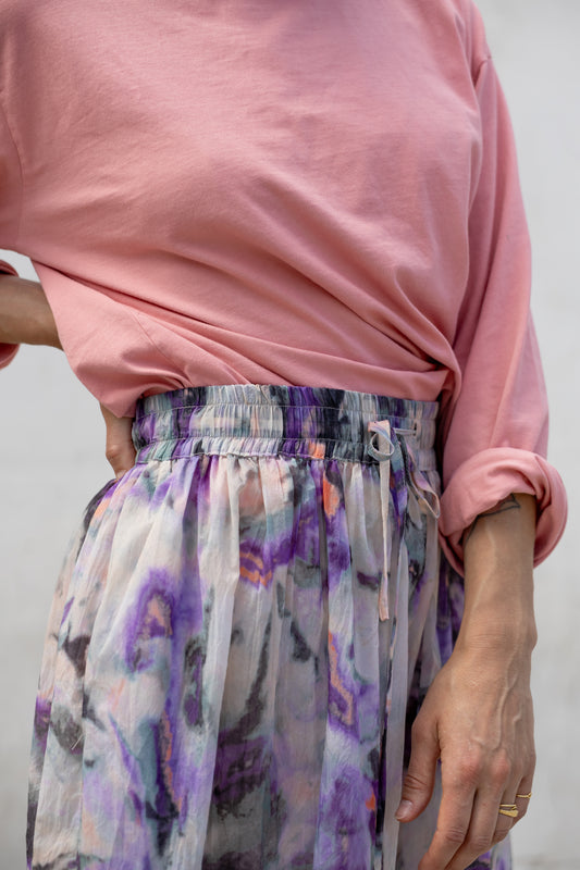 Falda estampada Sofía