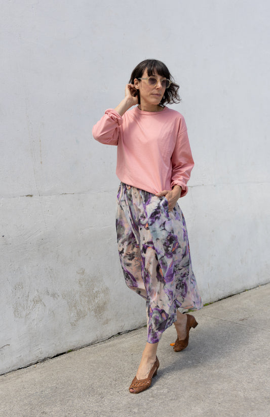 Falda estampada Sofía