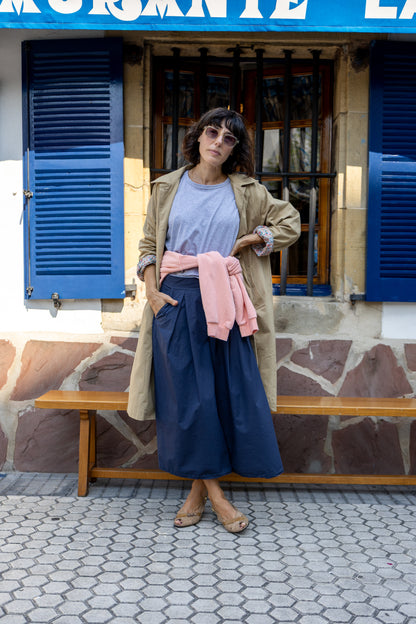 Falda midi Mila