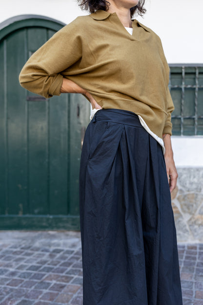 Falda midi Mila