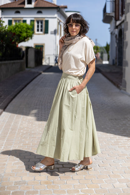 Falda algodón Pía
