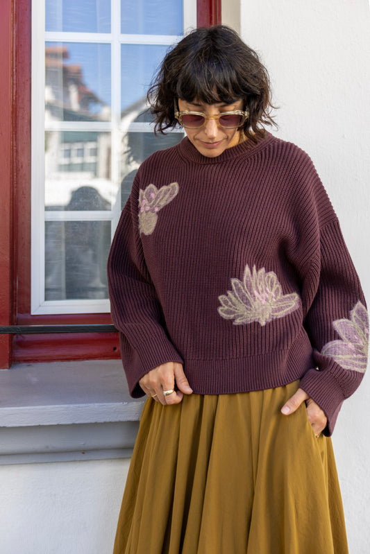 Jersey Cristina jacquard