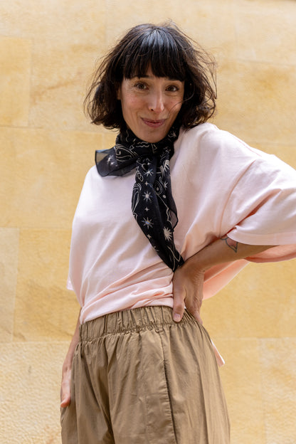 Pantalón algodón Petra camel
