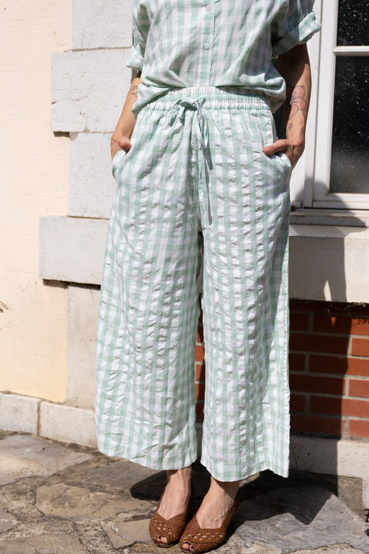 Pantalón vichy Sandrine