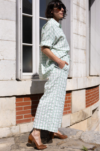 Pantalón vichy Sandrine