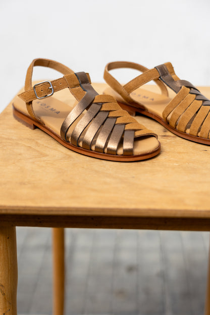 Sandalias piel Bolonia