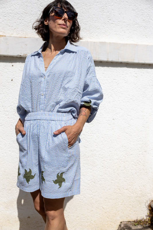 Short mil rayas Lina