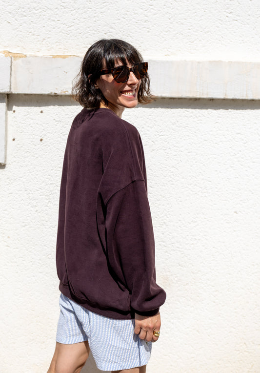 Sudadera oversize Julia