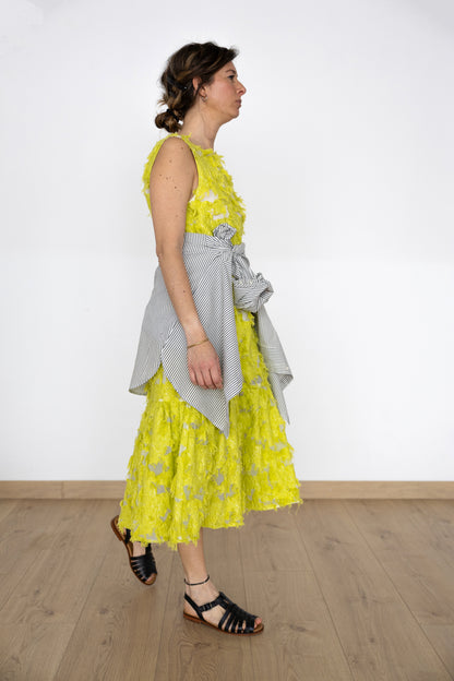 Vestido Ema brocado